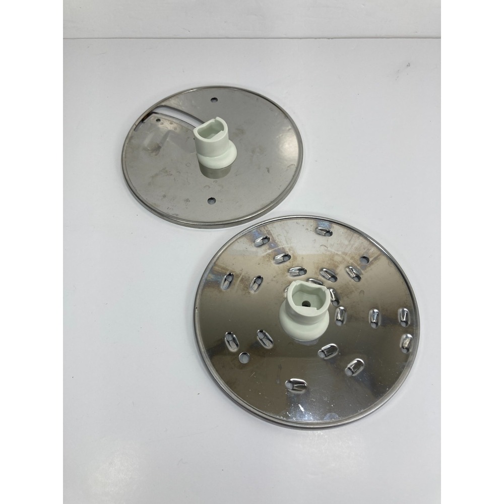 Lot of 2 KitchenAid‎ Blades Slicing Shredding KFP740 KFP750 KFPW760 KFPM770